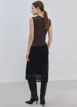 Ruched fitted top