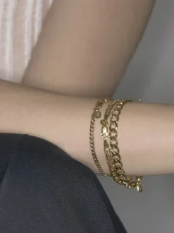 Saffi Bracelet Medium Gold HP