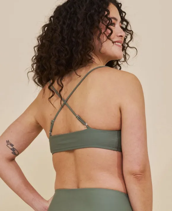 Sanur bandeau bikini topp