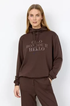 SC-BANU 278 Sweatshirt Mørk brun
