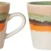70s ceramics cappuccino mug burst