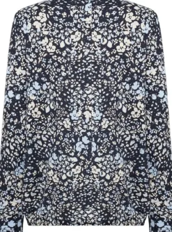 SC-FELICITY AOP 532 Bluse Navy