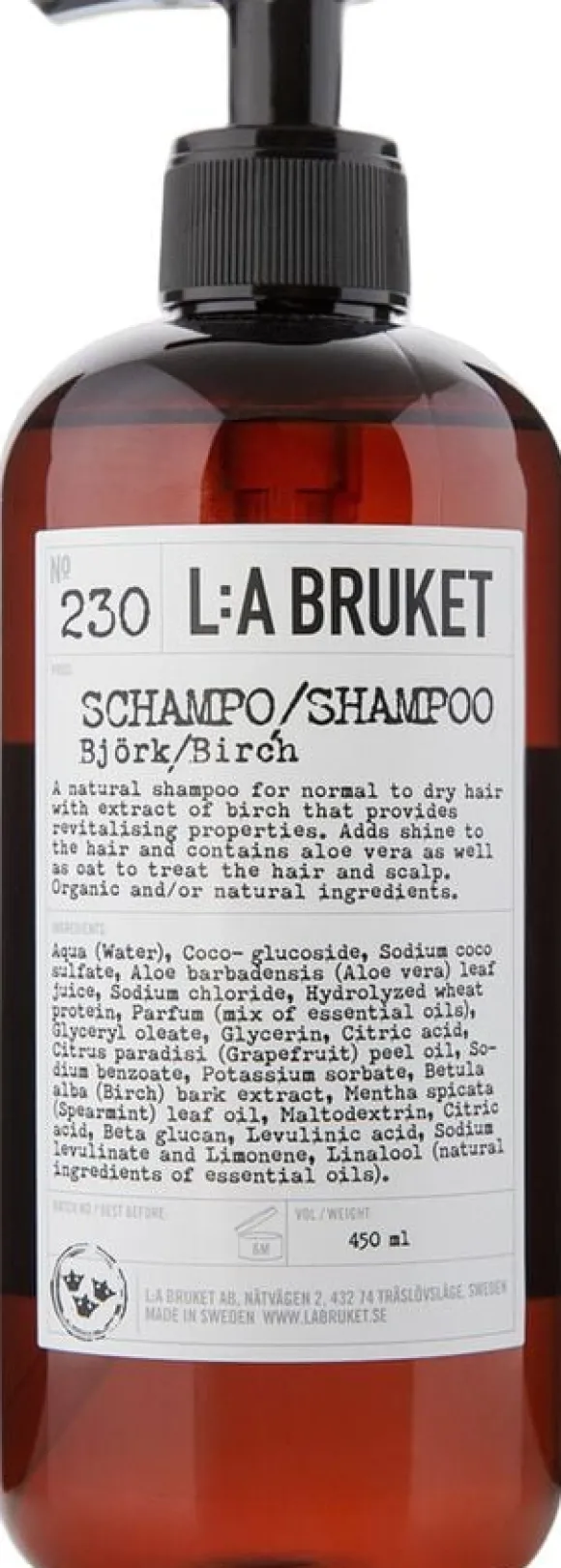 230 Schampo Björk 450 ml