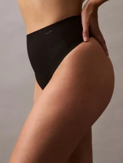 SCULPTED FIRM MESH THONG