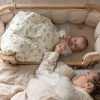 Sebra Bedside Crib, Wooden Edition