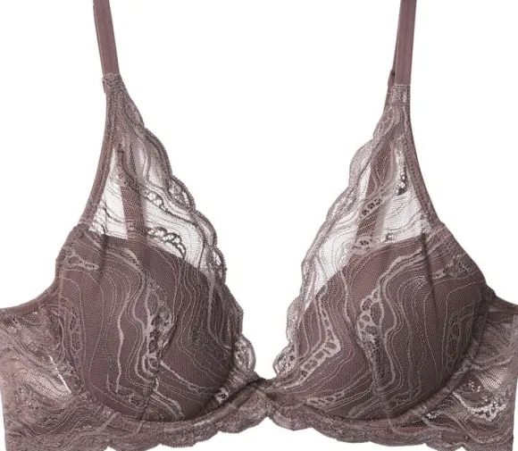 Sensual Lace Plunge Bra