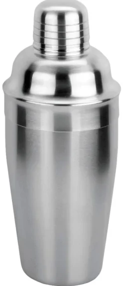 "Shaker med sil 0,5 liter 20,8 cm Matt stÃ¥l"