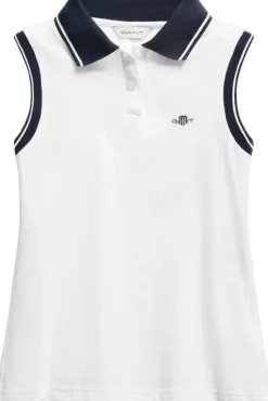 Shield Sleeveless Polo Top