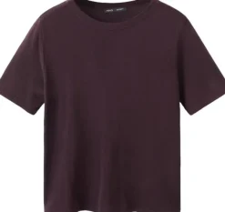 Short-sleeved knitted sweater