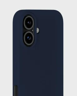 Silicone Case iPhone 16 Midnight Blue