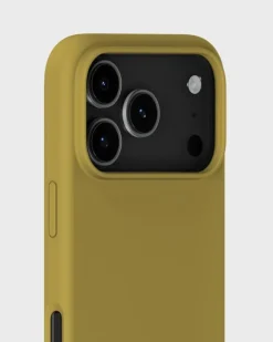 Silicone Case iPhone 17 Pro Warm Olive