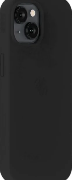 Silicone Case MagSafe Compatible iPhone 15/14 Black