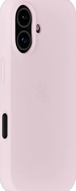 Silicone Case MagSafe Compatible iPhone 17 Pale Pink