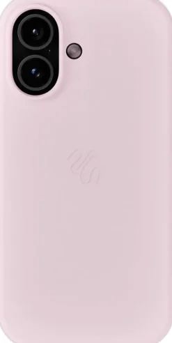 Silicone Case MagSafe Compatible iPhone 17 Pale Pink