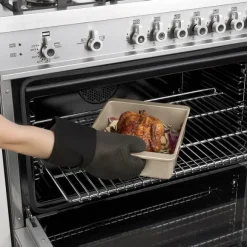 Silicone Oven Mitt - Black