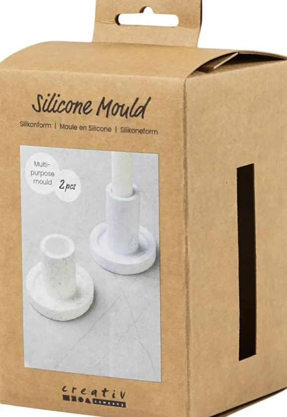 Silikoneform, Lysestage