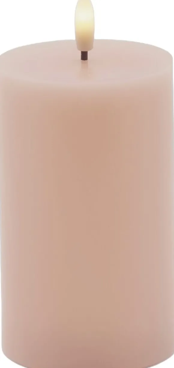 Sille Ø7,5x12,5cm, Dusty Peach