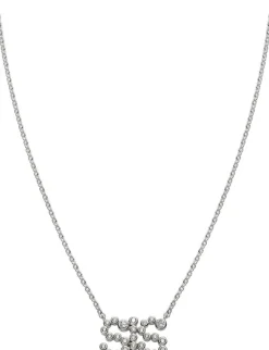 SIS Collet Necklace Silver