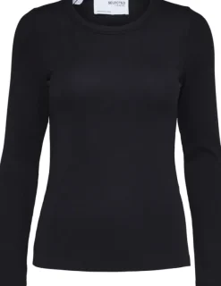 SLFDIANNA LS O-NECK TOP NOOS