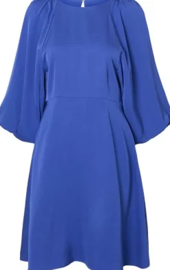 SLFLAURINA 3/4 SHORT OPEN BACK DRES