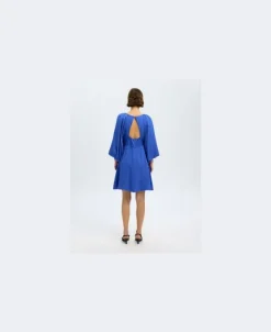 SLFLAURINA 3/4 SHORT OPEN BACK DRES
