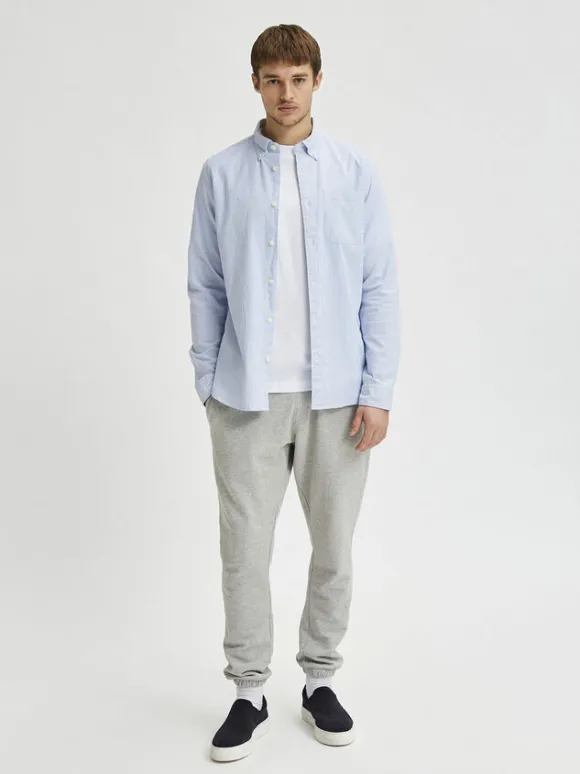 SLHREGRICK-OX FLEX SHIRT LS S NOOS