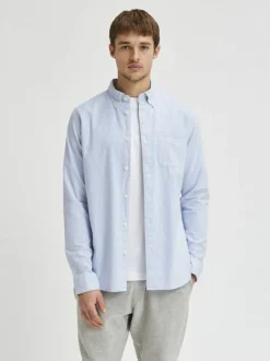 SLHREGRICK-OX FLEX SHIRT LS S NOOS