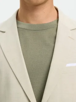 SLHSLIM-OASIS LINEN BLZ NOOS