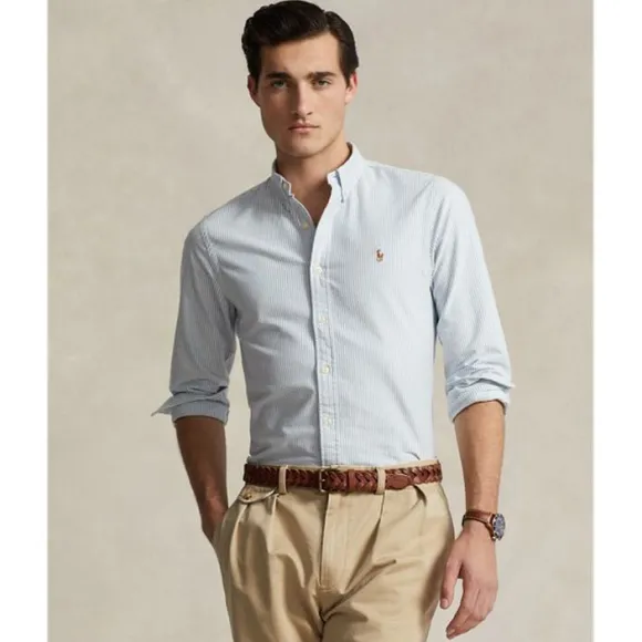 Slim Fit Oxford Sport Shirt