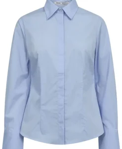Slim-fit poplin shirt