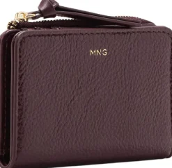 Small faux-leather wallet