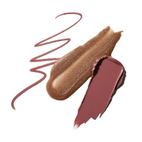 Spring Teddy Lipgloss lipstick and Lipliner Set