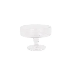 0405 Stem Glass Set of Two | Clear | Wide