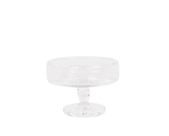 0405 Stem Glass Set of Two | Clear | Wide