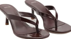Strappy heeled sandals