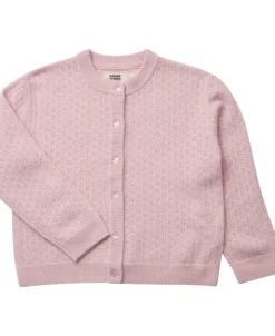 Strikka RWS pointelle wool & cashmere cardigan