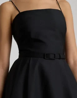 STRUCTURED FAILLE-WVN-DRESSES