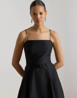 STRUCTURED FAILLE-WVN-DRESSES
