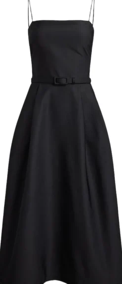 STRUCTURED FAILLE-WVN-DRESSES