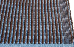 Tapis-140 x 200-Chestnut and blue