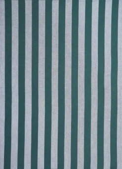 Tea Towels 50x70 cm BIRK -Randig dark green