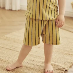 Terry stripe shorts baby