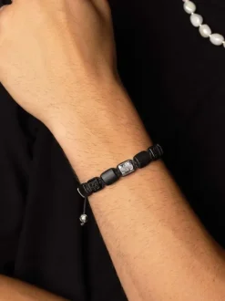 The CZ Flatbead Collection - Black Onyx and Silver