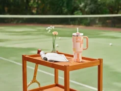 The Quencher H2. O FlowState Tumbler 1. 18L / 40oz APRICOT COU
