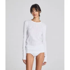 Thyra L/S Cotton Top Drop Needle GOTS 243975