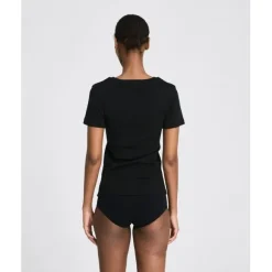 Trille Cotton Top 1x1 Rib Tee GOTS