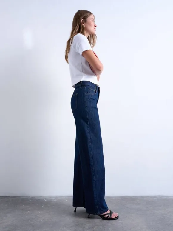 TSEMBER LR WIDE DNM JEANS DB NOOS