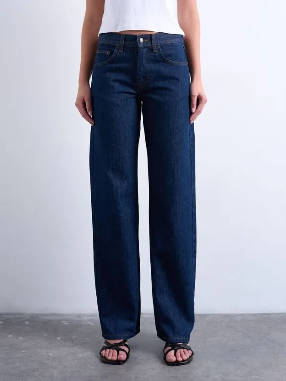 TSEMBER LR WIDE DNM JEANS DB NOOS