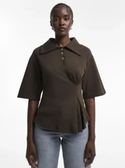TSHELLA SS STRUCTURED POLO JRS