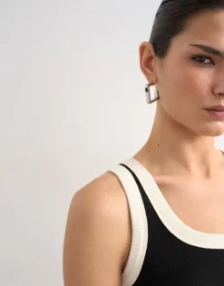 TSRAJA RIB SCOOP NECK VEST JRS